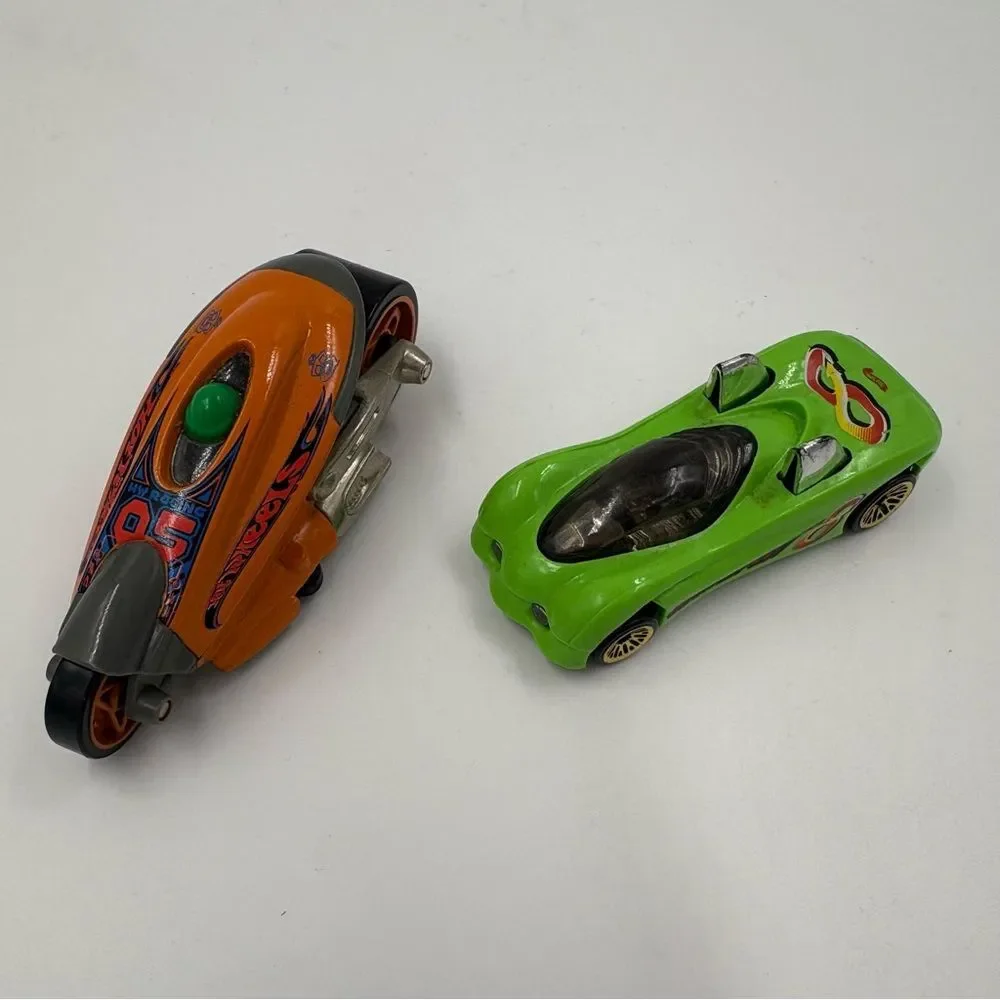 Vintage Hot Wheels Shokblade and Power Pipes Diecast Bundle Lot‎
